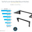 WALL MOUNT PATCH PANEL BRACKET 