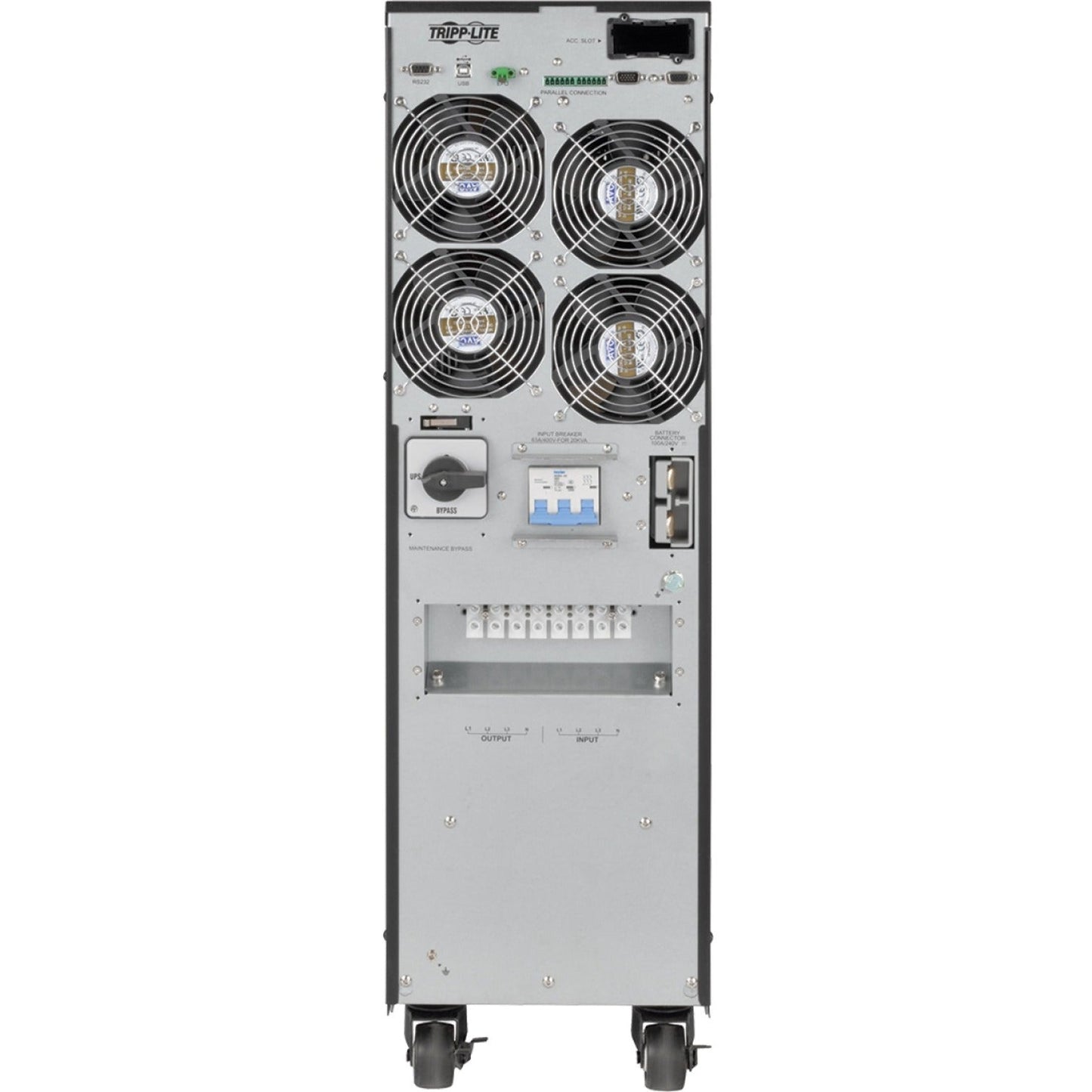 Tripp Lite SmartOnline SVTX Series 3-Phase 380/400/415V 20kVA 18kW On-Line Double-Conversion UPS Tower Extended Run SNMP Option