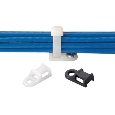 Panduit Cable Tie Mount - Screw Applied #8 Screw (M4) Bulk Package.