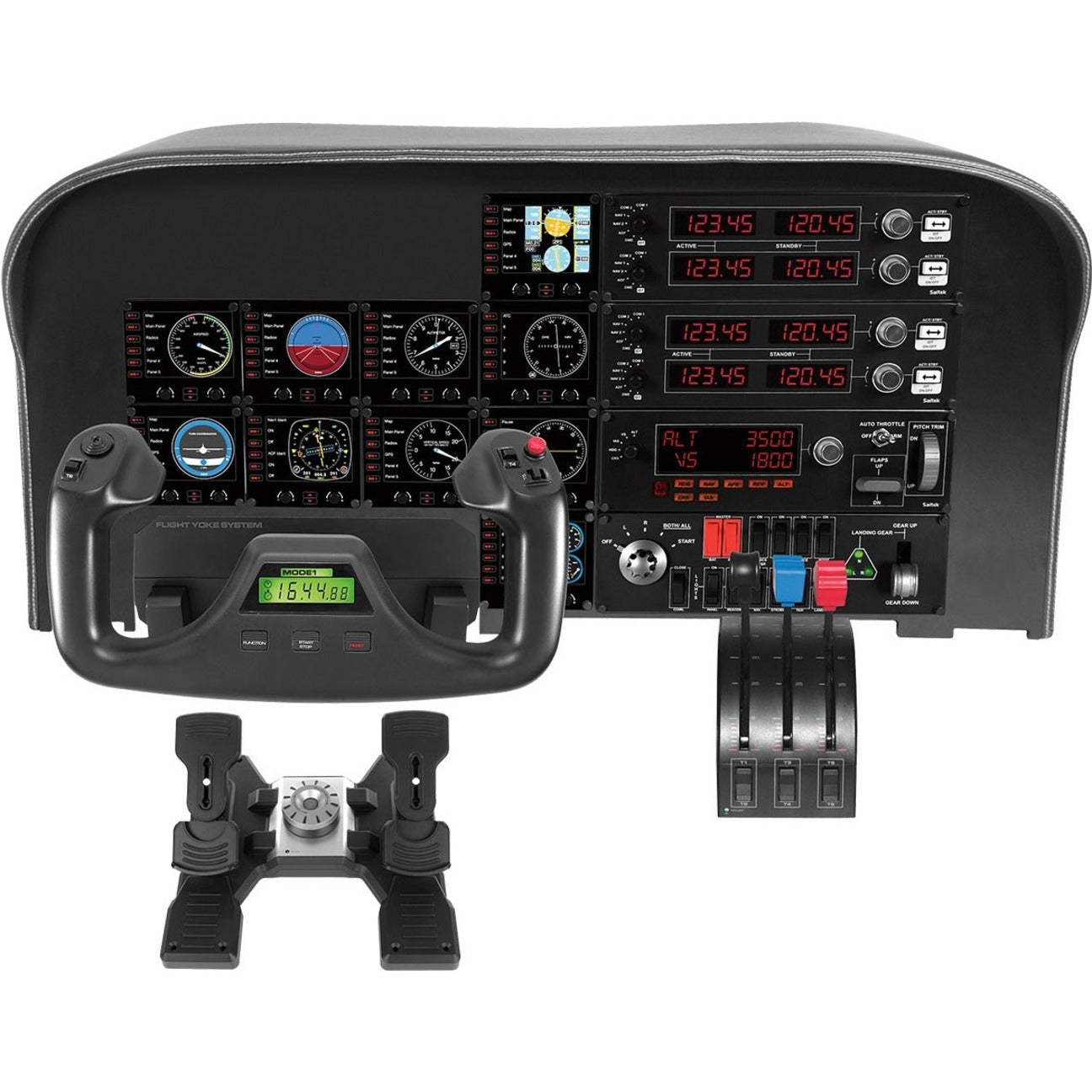 Saitek Flight Radio Panel Professional Simulation Radio Controller