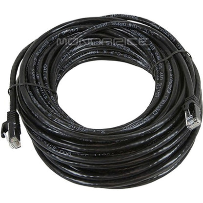 Monoprice FLEXboot Series Cat6 24AWG UTP Ethernet Network Patch Cable 50ft Black