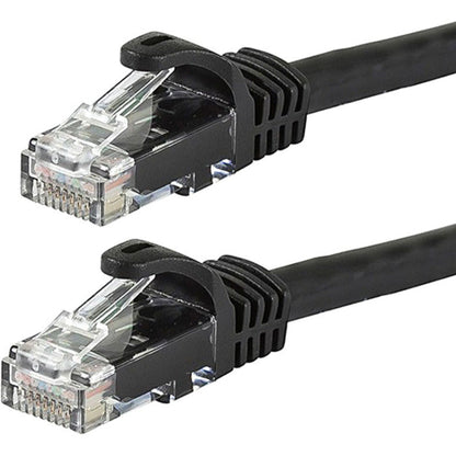Monoprice FLEXboot Series Cat6 24AWG UTP Ethernet Network Patch Cable 50ft Black