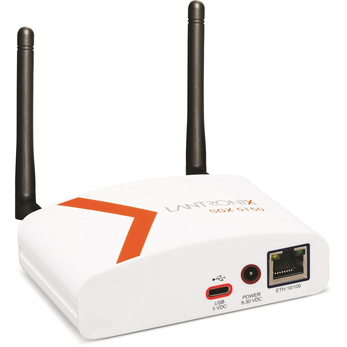 Lantronix SGX 5150 Wireless IoT Device Gateway Dual Band 5G 802.11ac and 80211 b/g/n USB Host and Device Modes a single 10/100 Ethernet port US Model