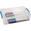 Advantus Clear Large Pencil Box