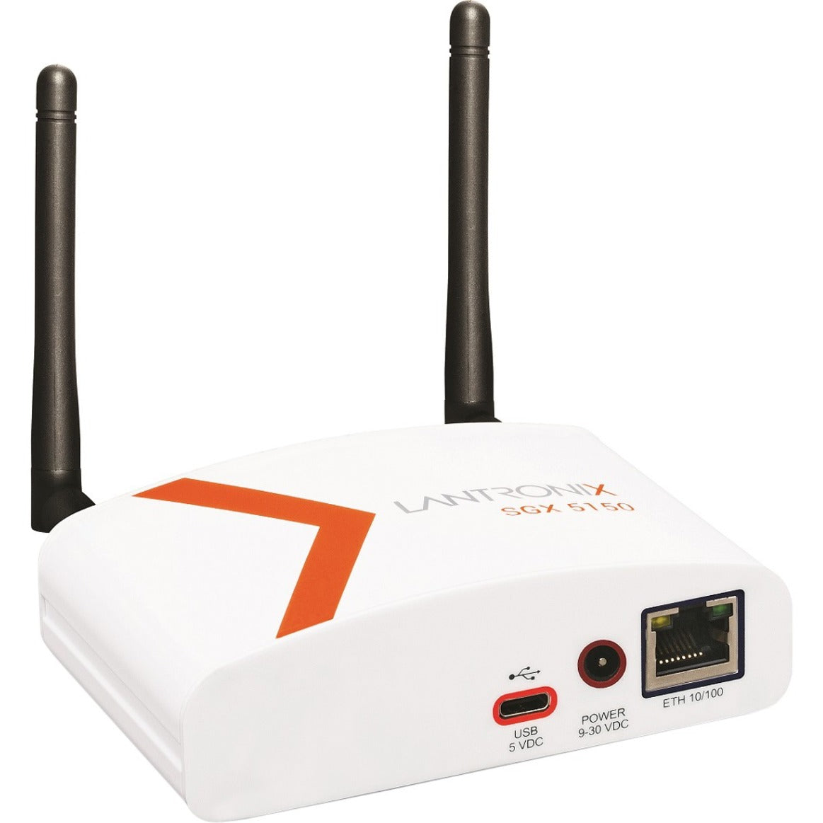 Lantronix SGX 5150 Wireless IoT Gateway Dual Band 5G 802.11ac and 80211 b/g/n USB Host and Device Modes a single 10/100 Ethernet port EU Model