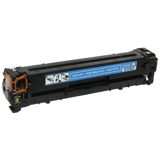 CTG Remanufactured Laser Toner Cartridge - Alternative for HP 125A (CB541A) - Cyan - 1 Each