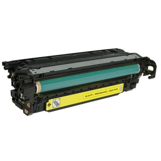 CTG Remanufactured Laser Toner Cartridge - Alternative for HP 504A (CE252A) - Yellow - 1 Each