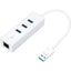 TP-Link (UE330) - USB 3.0 to Ethernet Adapter Portable 3-port USB Hub with 1 Gigabit