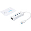 TP-Link (UE330) - USB 3.0 to Ethernet Adapter Portable 3-port USB Hub with 1 Gigabit