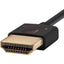 Monoprice Ultra Slim 18Gbps Active High Speed HDMI Cable 6ft Black