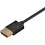 Monoprice Ultra Slim 18Gbps Active High Speed HDMI Cable 6ft Black