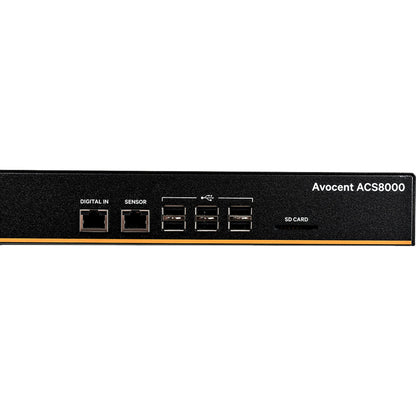 Vertiv Avocent 8-Port ACS8000 Console System with single AC Power Supply