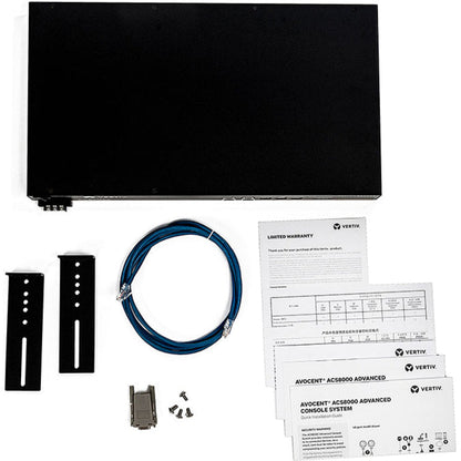 8-Port ACS8000 Console System with single DC Power Supply