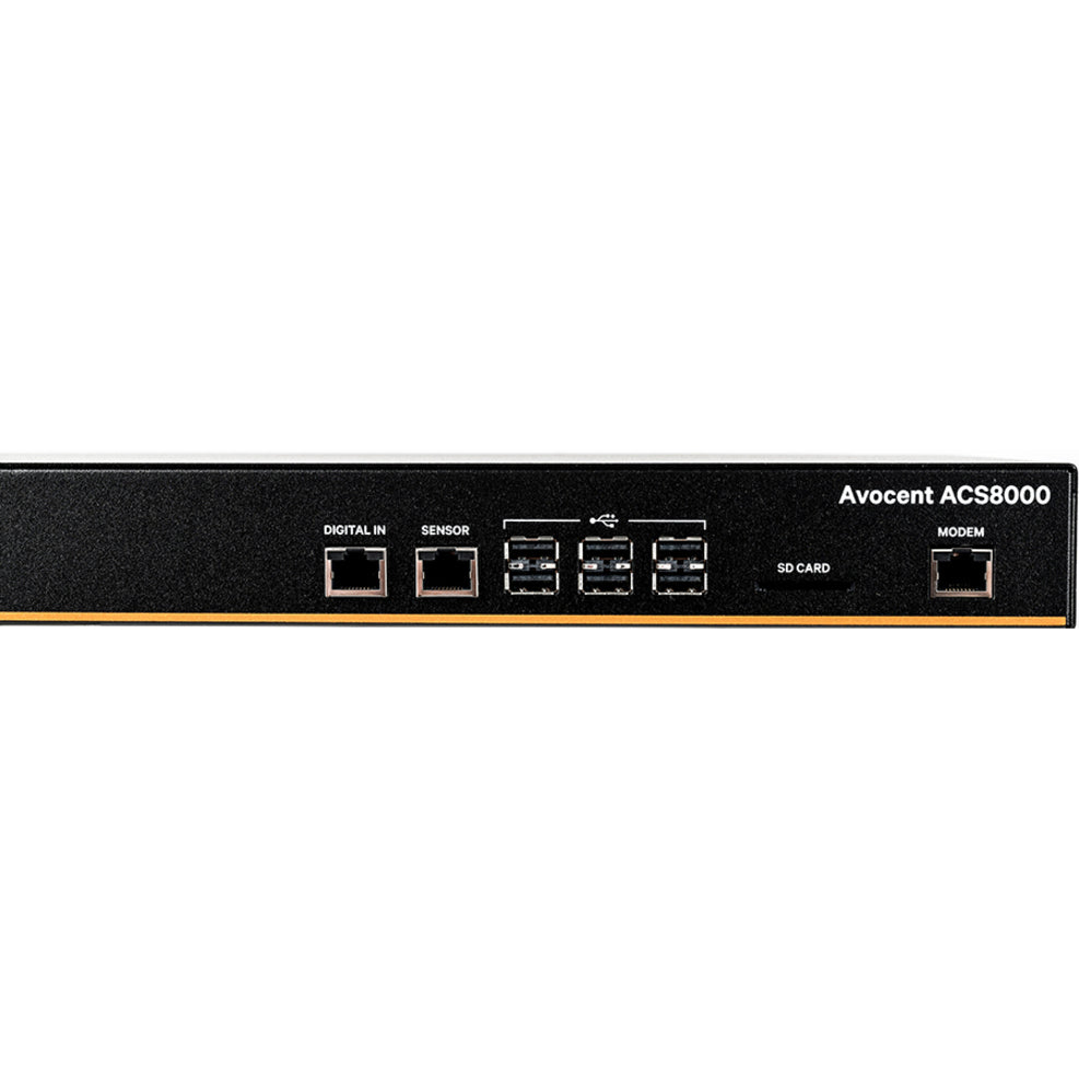 Vertiv Avocent 8-port ACS8000 Console System with dual AC Power Supply non-TAA