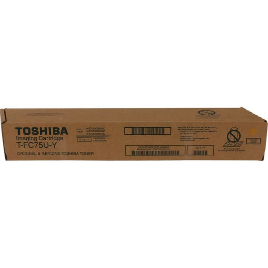 Toshiba Original Standard Yield Laser Toner Cartridge - Yellow - 1 Each