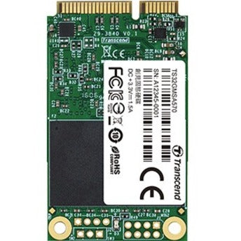 Transcend MSA570 4 GB Solid State Drive - mSATA (MO-300) Internal - SATA (SATA/600)