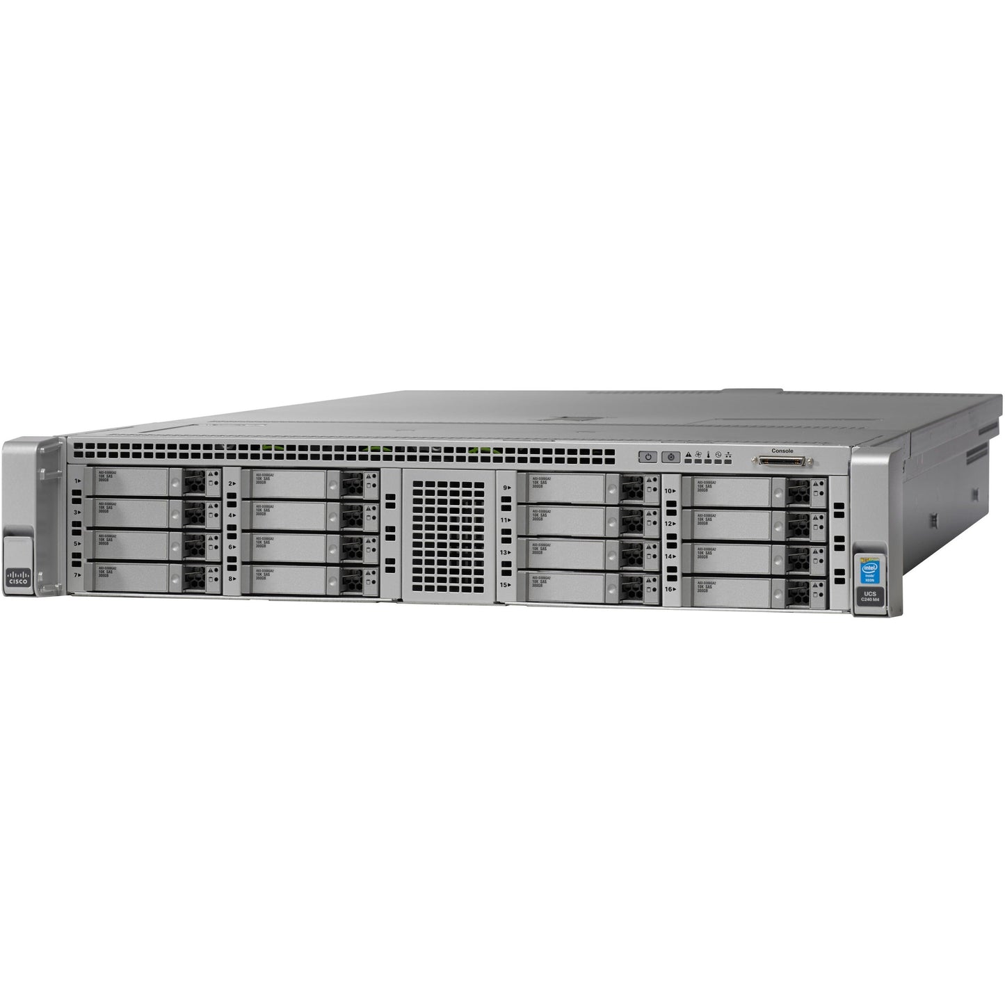 Cisco C240 M4 2U Rack Server - 2 x Intel Xeon E5-2637 v4 3.50 GHz - 256 GB RAM - 12Gb/s SAS Serial ATA Controller