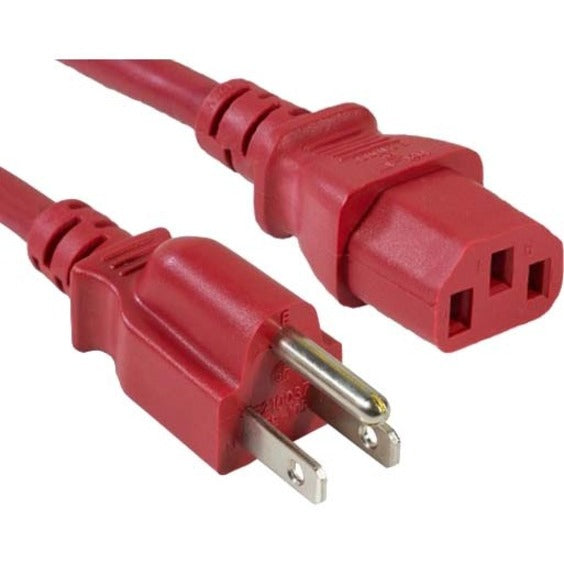 10FT RED 5-15P TO C13 POWER    