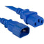 3FT BLUE C13 TO C14 POWER      