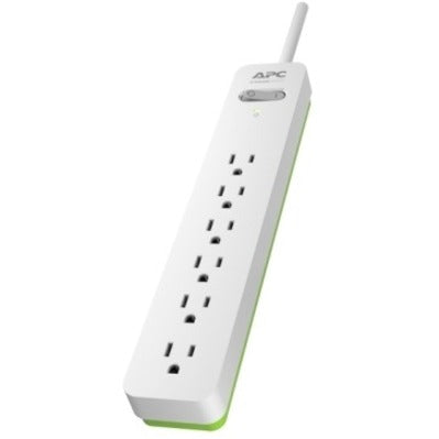APC by Schneider Electric Essential SurgeArrest PE66W 6 Outlets 6 Foot Cord 120V White