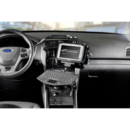 Gamber-Johnson Vehicle Mount for Tablet Display Screen Computer - Black Powder Coat