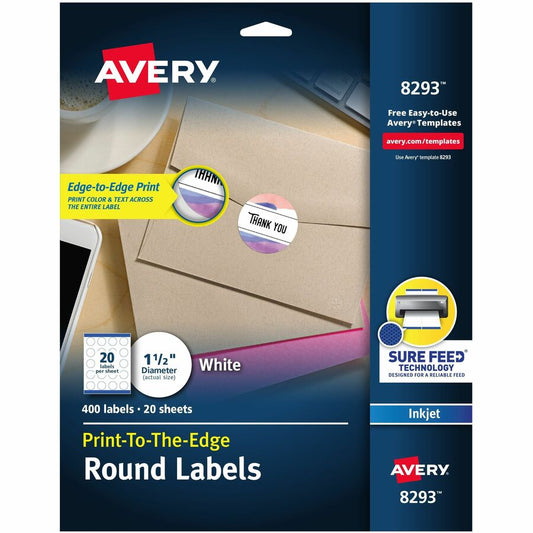 Avery&reg; High Visibility Round Labels