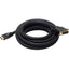 Monoprice 15ft 24AWG CL2 High Speed HDMI to DVI Adapter Cable w / Net Jacket - Black