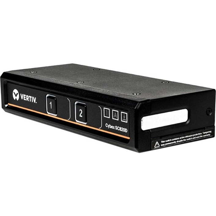 Vertiv Cybex SC800 Secure KVM | 2 Port | Secure Desktop KVM Switch (SC820D-001)