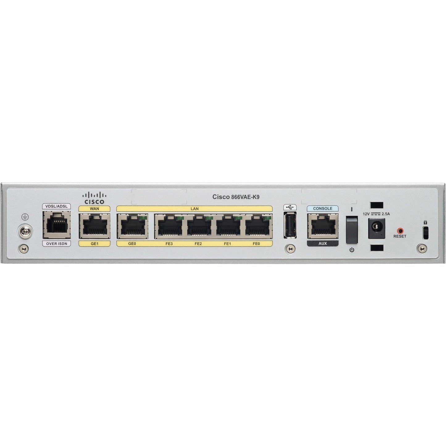 Cisco 866VAE Secure Router with VDSL2/ADSL2+ over ISDN