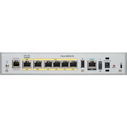 Cisco 866VAE Secure Router with VDSL2/ADSL2+ over ISDN