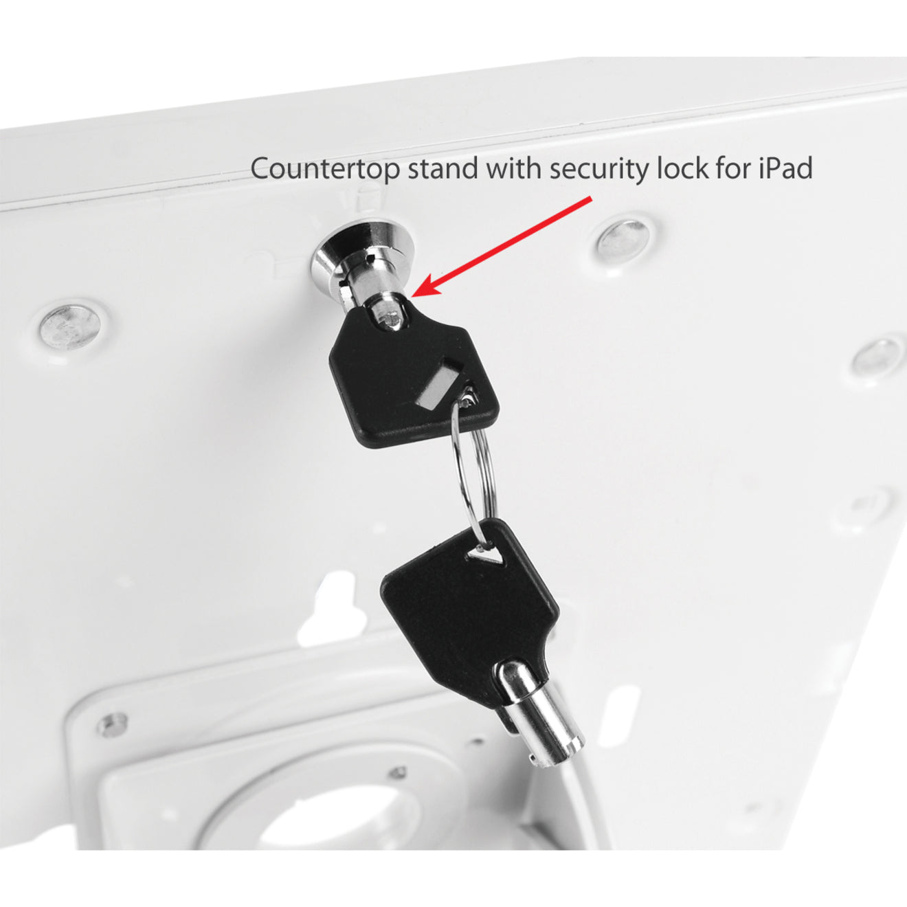 SIIG Security Countertop Kiosk & POS Stand for iPad