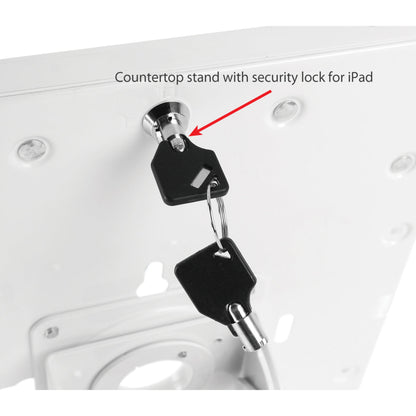 SIIG Security Countertop Kiosk & POS Stand for iPad