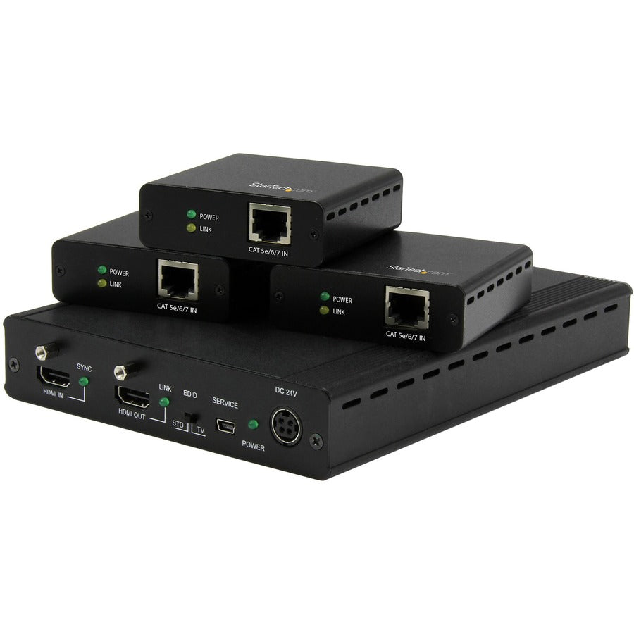 4K 3 WAY HDMI EXTENDER SPLITTER