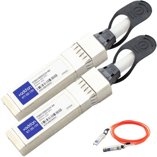 FINISAR SFP+ TO SFP+ FIBER 15M 