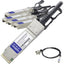 AddOn Juniper Networks Compatible TAA Compliant 100GBase-CU QSFP28 to 4xSFP28 Direct Attach Cable (Passive Twinax 5m)