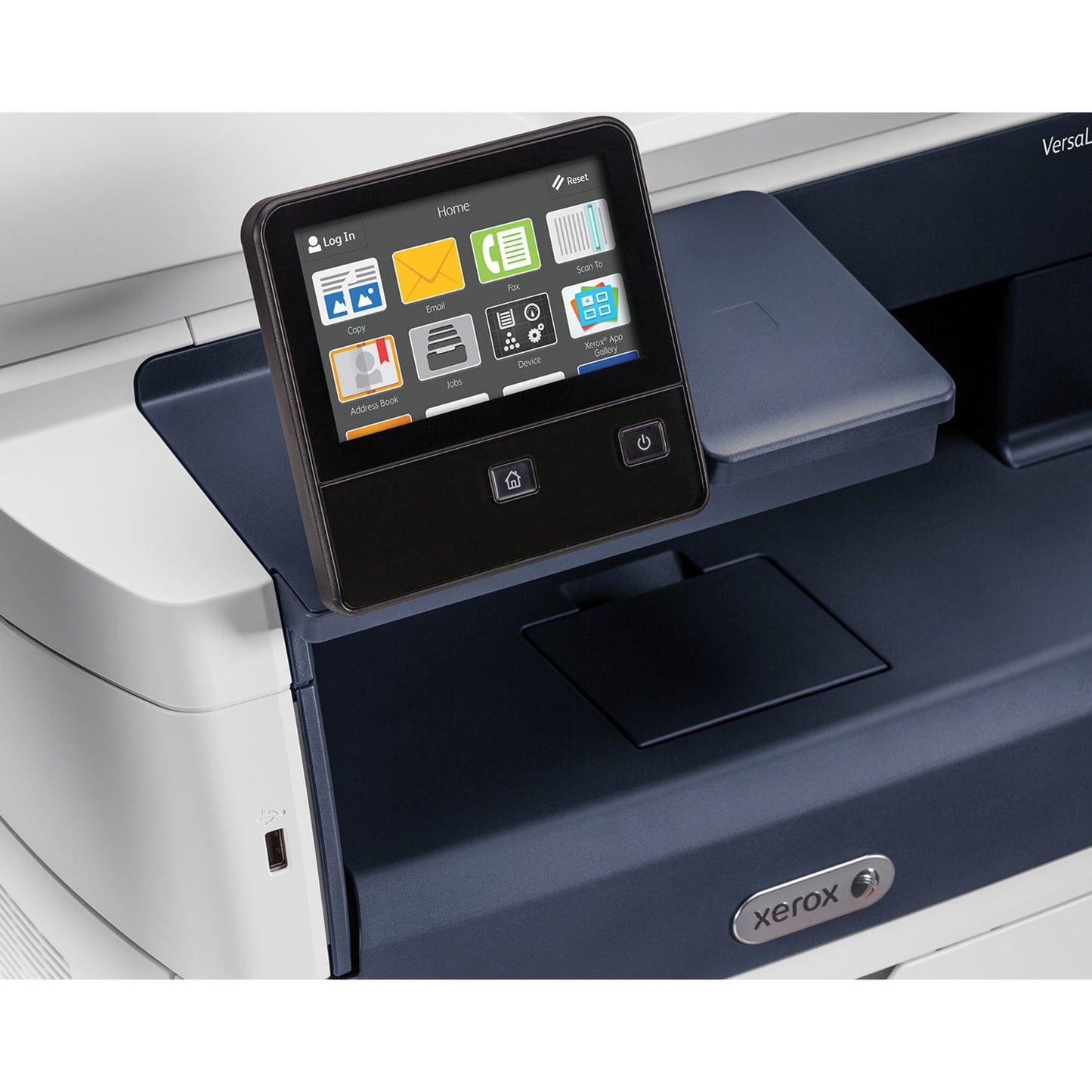 Xerox VersaLink B405DN Laser Multifunction Printer-Monochrome-Copier/Fax/Scanner-47 ppm Mono Print-1200x1200 Print-Automatic Duplex Print-110000 Pages Monthly-700 sheets Input-Color Scanner-600 Optical Scan-Monochrome Fax-Gigabit Ethernet