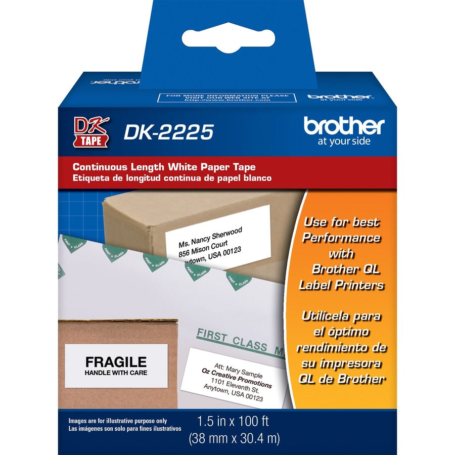 DK2225 PAPER LABEL             