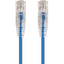 Monoprice SlimRun Cat6 28AWG UTP Ethernet Network Cable 2ft Blue