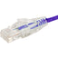 Monoprice SlimRun Cat6 28AWG UTP Ethernet Network Cable 2ft Purple