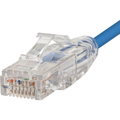 Monoprice SlimRun Cat6 28AWG UTP Ethernet Network Cable 5ft Blue