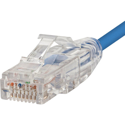 Monoprice SlimRun Cat6 28AWG UTP Ethernet Network Cable 7ft Blue