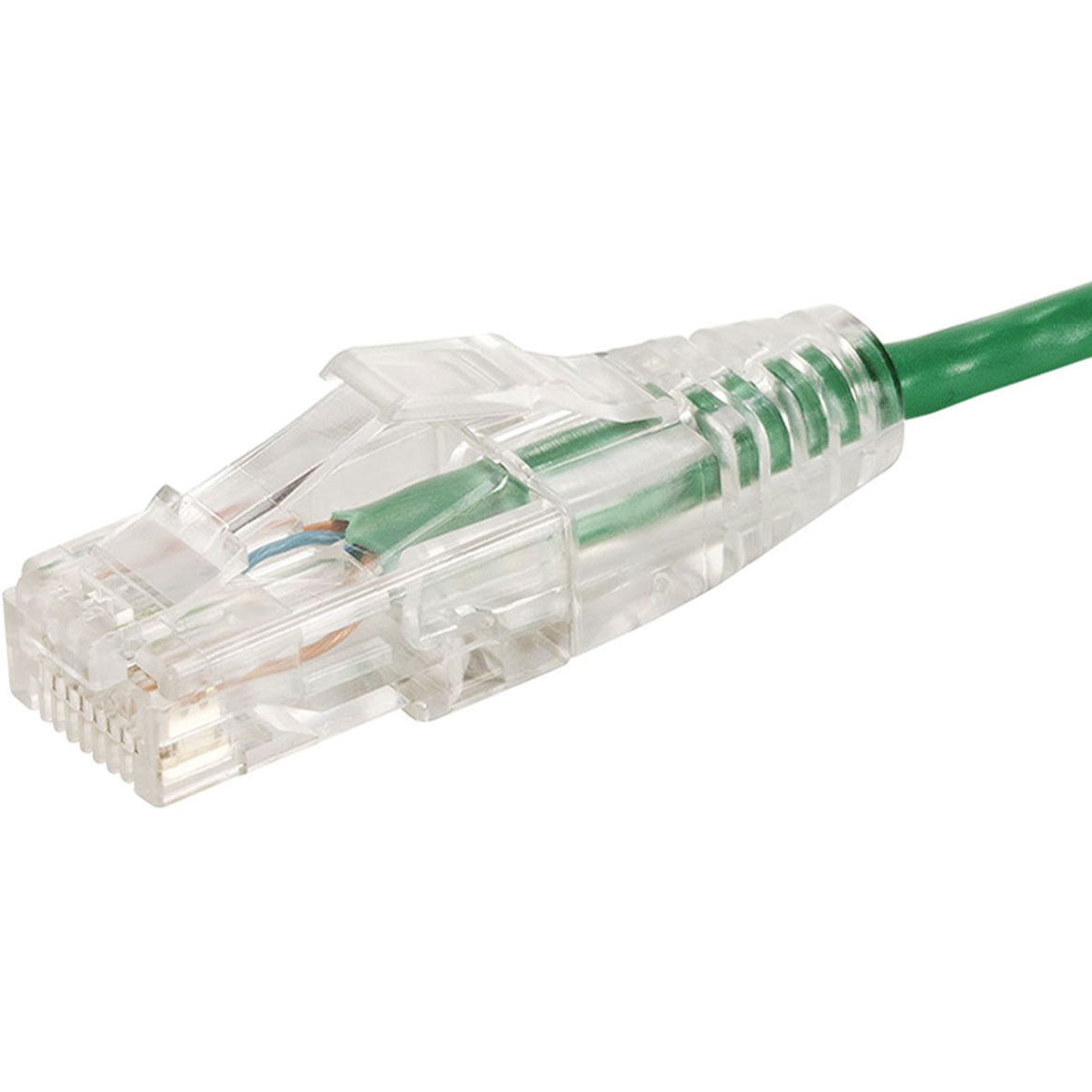 Monoprice SlimRun Cat6 28AWG UTP Ethernet Network Cable 7ft Green