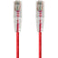 Monoprice SlimRun Cat6 28AWG UTP Ethernet Network Cable 7ft Red