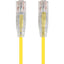 Monoprice SlimRun Cat6 28AWG UTP Ethernet Network Cable 7ft Yellow