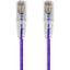 Monoprice SlimRun Cat6 28AWG UTP Ethernet Network Cable 14ft Purple