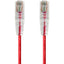 Monoprice SlimRun Cat6 28AWG UTP Ethernet Network Cable 14ft Red