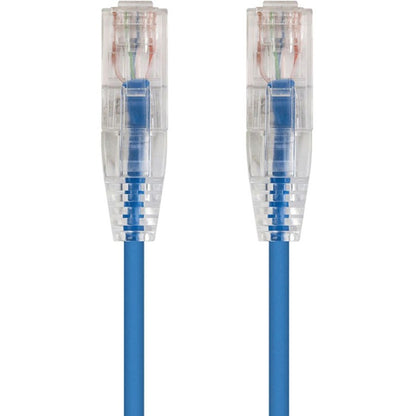 Monoprice SlimRun Cat6 28AWG UTP Ethernet Network Cable 20ft Blue