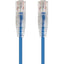 Monoprice SlimRun Cat6 28AWG UTP Ethernet Network Cable 20ft Blue