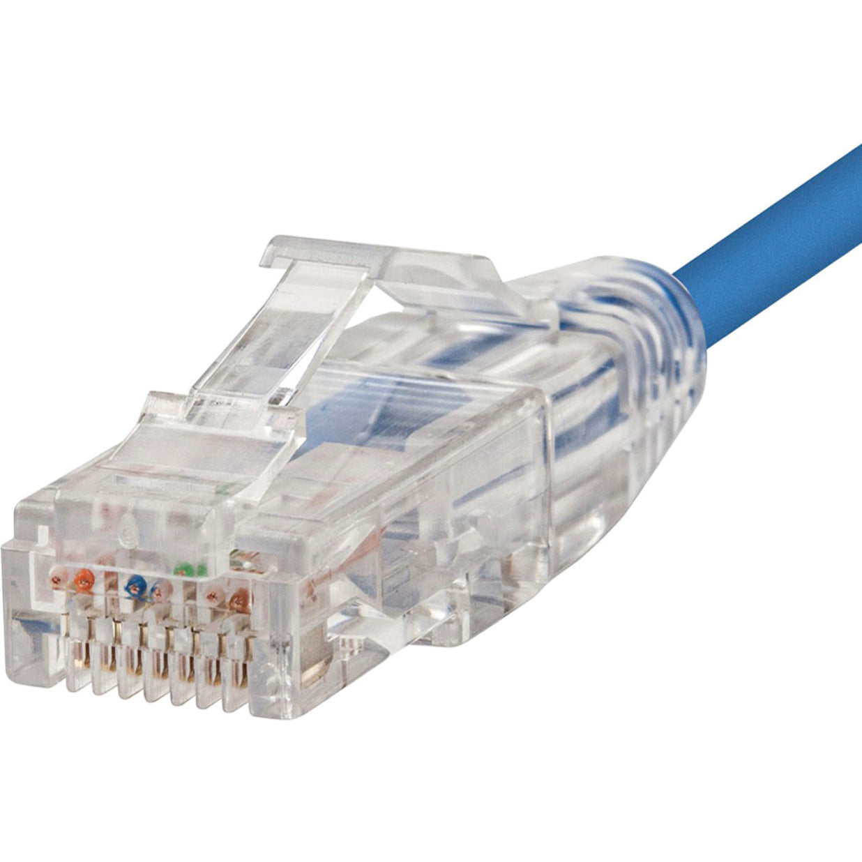 Monoprice SlimRun Cat6 28AWG UTP Ethernet Network Cable 20ft Blue