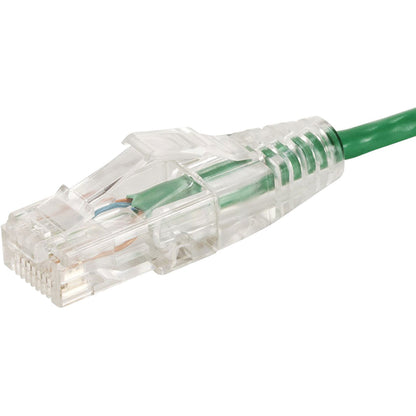 Monoprice SlimRun Cat6 28AWG UTP Ethernet Network Cable 20ft Green